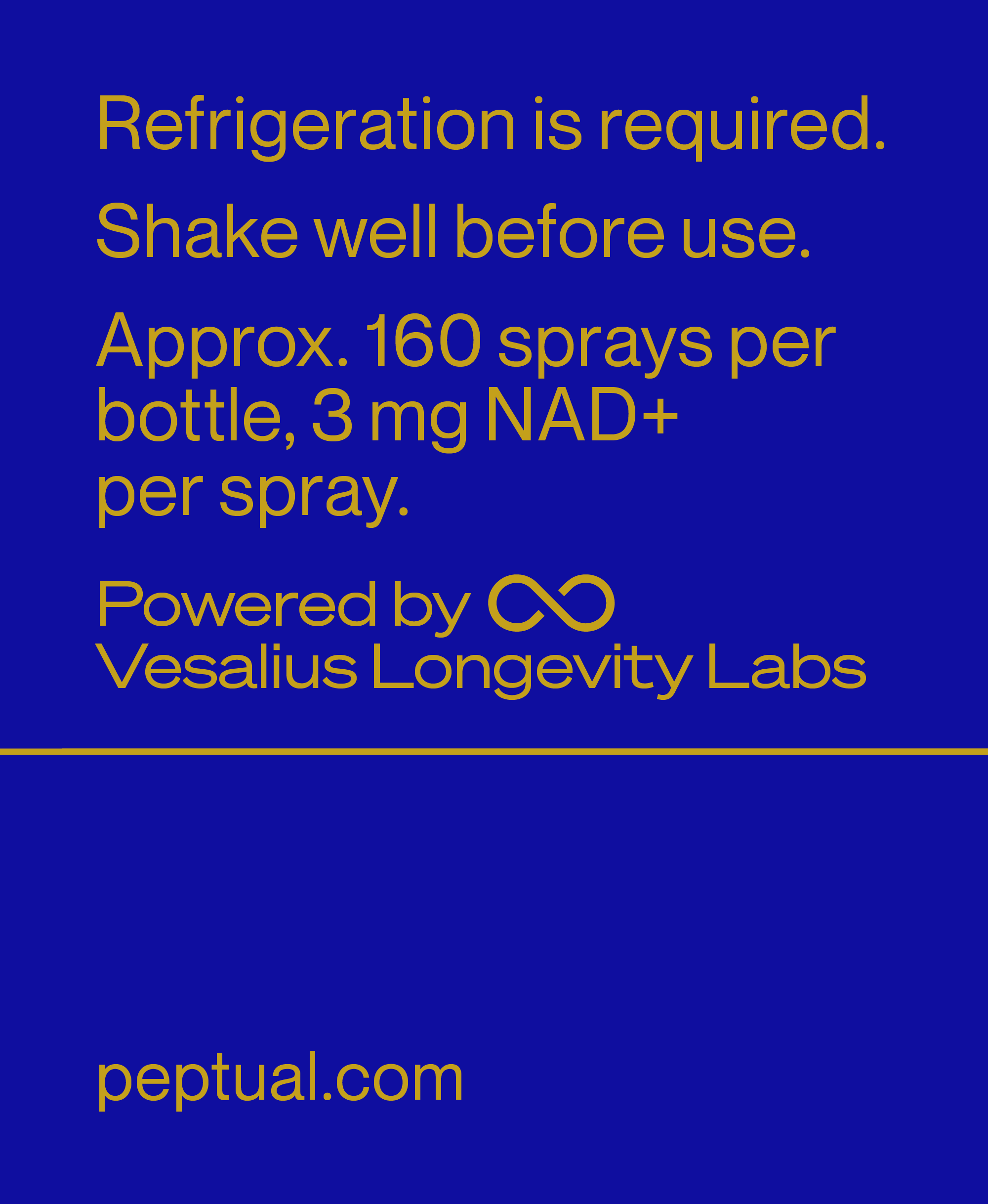 NAD+ 500mg 15mL Nasal Spray